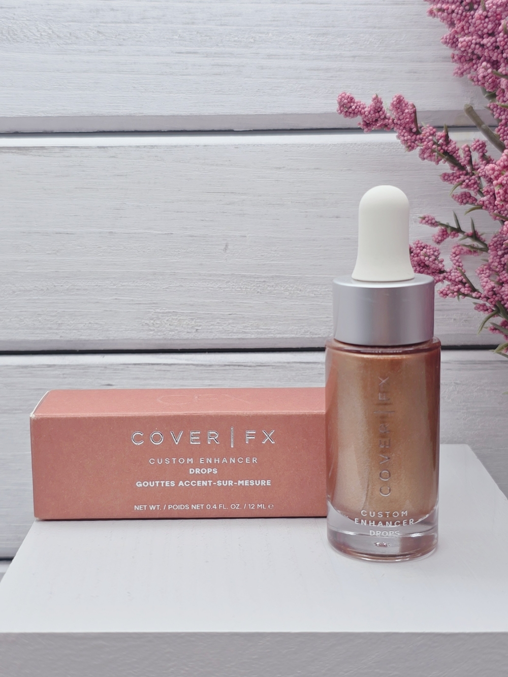 Cover FX Custom Enhancer Drops - Shimmering Golden Bronze